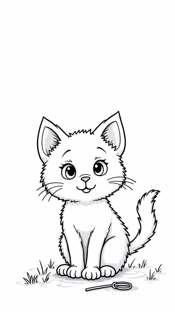 coloriages à imprimer Kitty Cat